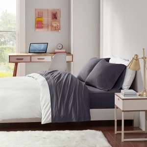 Intelligent Design Cotton Blend Jersey Knit All Season Sheet Set - 1 of 4