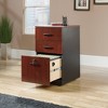 Via 3 Drawer Storage Pedestal Classic Cherry Red - Sauder: Laminated MDF Office Filing Cabinet, 28.5" Height - 3 of 4