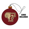 Fordham University Primary Logo Wood Christmas Tree Holiday Ornament - 2 of 4
