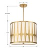 Crystorama Lighting Royston 5 - Light Pendant in  Antique Gold - 3 of 3