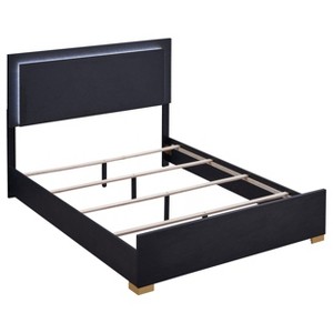 Coaster Home Furnishings Coaster Marceline Full Bed, Black - 1 of 4