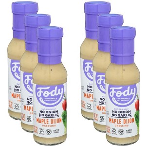 Fody Food Maple Dijon Dressing - Case of 6 - 8 fl oz - 1 of 2