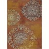 Unique Loom    Outdoor Modern Trio Area Rug - 2 of 4