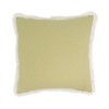 Saro Lifestyle Elegant Embroidered Floral Down Filled Pillow - 2 of 4