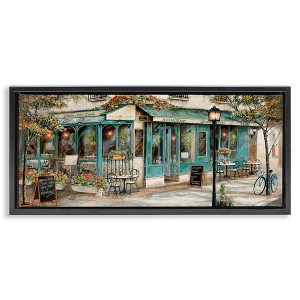 Stupell Industries European City Streets Café Scene, 25" x 11" - 1 of 4