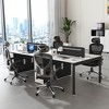VECELO High Back Ergonomic Office Chair with Adjustable Headrest Armrest Mesh Lumbar Support - 4 of 4