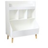 PDTEND Toy Storage Organizer, Kids Bookshelf and Toy Storage with Legs, Multifunctional Storage Organizer - 2 of 4