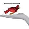 Old World Christmas Glass Blown Ornament for Christmas Tree, Resting Cardinal - 3 of 3
