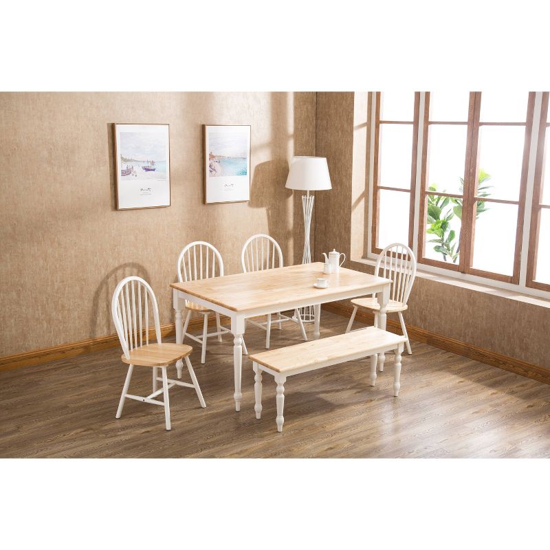 Dining Table Wood/Brown/White - Boraam, 5 of 6