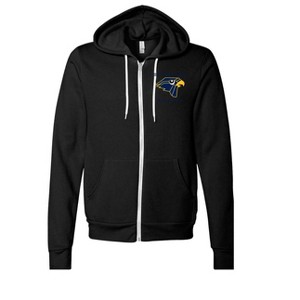 Adult Hillsdale High School Falcons Name & Graphic Full-Zip Fleece