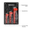 Fleming Supply 3-Piece Plumber's Adjustable Pipe Wrench Set - 8", 10", and 14" - image 3 of 4