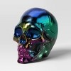 Plastic Electroplating Slick Finish Skull-Oil Figurine - Hyde and EEK! Boutique™ - 3 of 3