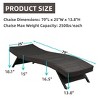 Chic Crate - Outdoor Wicker Chaise Lounge (Set of 2) - 4 of 4