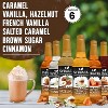 Syruvia Coffee Flavors Variety Pack: Caramel, Vanilla, Hazelnut, French Vanilla, Salted Caramel & Brown Sugar Cinnamon 25.4 fl oz Syrup - 2 of 4