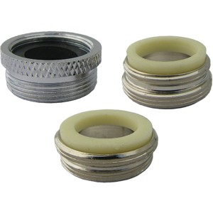 Lasco  Faucet Adapter Kit with Various Sizes 09-1661NL - 1 of 2