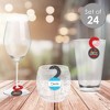 Big Dot of Happiness Teacher Retirement - Happy Retirement Party Paper Beverage Markers for Glasses - Drink Tags - Set of 24 - 2 of 4