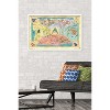 Trends International The Wizard Of Oz - Map Framed Wall Poster Prints - 2 of 4