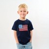 The Juniper Shop American Flag Smudged Youth Short Sleeve Tee - 3 of 4