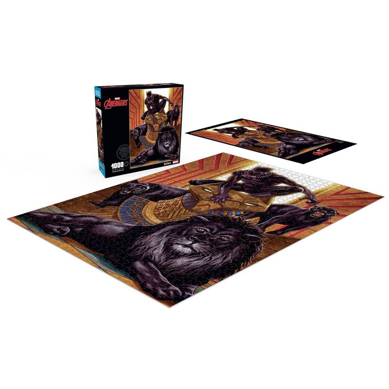 Buffalo Games Marvel: Black Panther (Vol. 6) #1 Variant Jigsaw Puzzle - 1000pc, 3 of 7