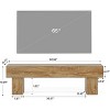 Tribesigns 63" TV Stand Entertainment Center, Low TV Console for Living Room, Long Media Console Television Stands for 55/60/65 Inches TV - 3 of 4