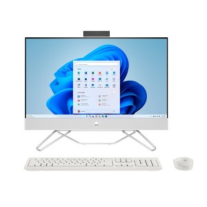 HP 24-cb1023w 23.8" FHD Touch All-in-One PC Intel i3-1215U 8GB 256GB W11H - Manufacturer Refurbished - 1 of 4