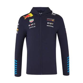 Red Bull Racing F1 Adult 2024 Team Full Zip Hooded Sweatshirt