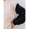 Women's A Pearly Affair Pearl Beaded Color Block Sweater - BiBi - 4 of 4