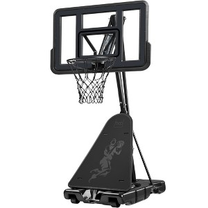 Best Choice Products Adjustable 4.4-10ft Basketball Hoop, Portable Goal w/Shatterproof Backboard, Ball Return - 1 of 4