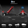 EcoSummer 6600 lbs Heavy Duty Low Profile Floor Jack, Dual Pump Hydraulic Jack 2"-19.5" Lift w/ Safety Lock. - 3 of 4