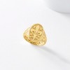 Ross-Simons Italian 14kt Yellow Gold Fleur-De-Lis Signet Ring - 4 of 4