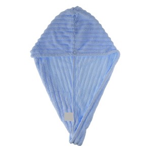 Unique Bargains Women's Thickening Hair Drying Towel 1 Pc - 1 of 3