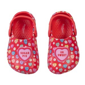 Sweethearts Candy & Rainbow Design Clogs Girls - Cheerful Easy Slip-On Lightweight Water Friendly Adorable Comfort (Toddler) - 1 of 4