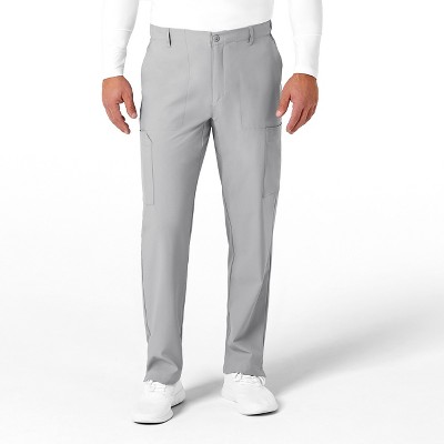 Wink W123 Men's Flat Front Cargo Scrub Pant