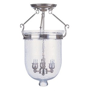 Livex Lighting Jefferson 3 - Light Flush Mount in  Bronze - 1 of 1