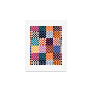 Schatzi Brown Alice Check Multi 11" x 14" Art Print - Society6 - 1 of 2