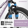 RISOKEYS Mountain Bike,Teenager Children's' Bicycles,24 Inch Mountain Bike,21 Speed  for Ages 7-12 Years Old Boys & Girls,Purple - 4 of 4