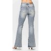 Women's Tinted Pin Tack Detail Flare Denim - Judy Blue - 2 of 4