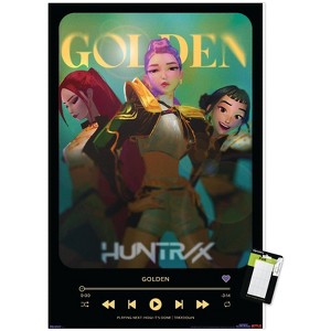 Trends International Netflix KPop Demon Hunters (2025) - Golden Playlist Unframed Wall Poster Prints - 1 of 4