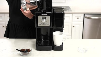 CUISINART 12 CUP COFFEEMAKER AND SINGLE-SERVE BREWER – Viking Cooking School