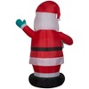 Gemmy Christmas Airblown Inflatable Santa OPP, 7 ft Tall, Multi - 3 of 3