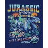 Seven Times Six Jurassic Park Boys' Jurassic World Life Finds A Way Isla Nubar Kids T-Shirt Blue - 3 of 4