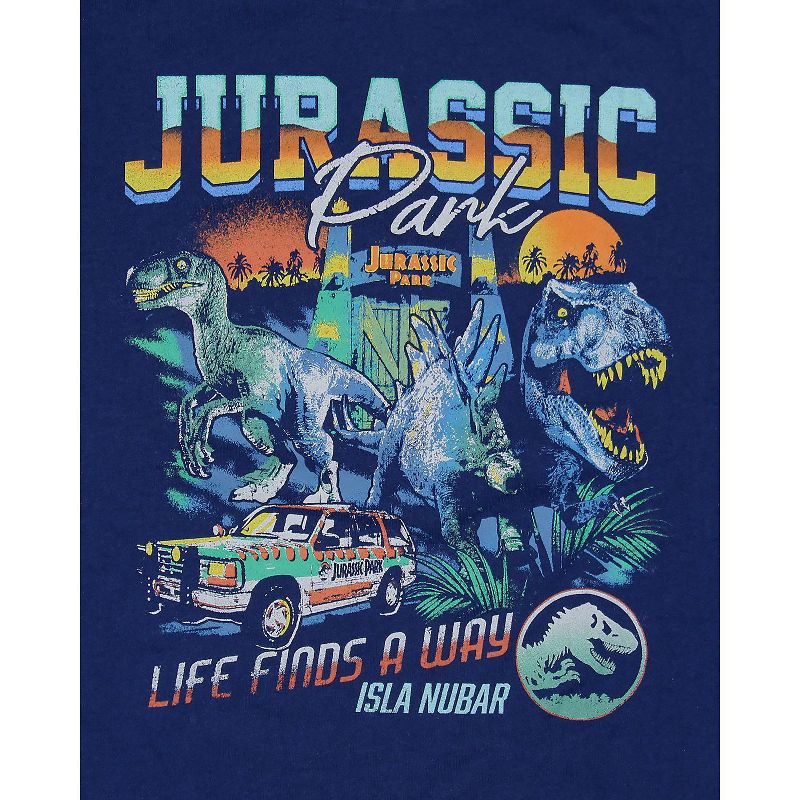 Jurassic Park Boys' Jurassic World Life Finds A Way Isla Nubar Kids T-Shirt, 3 of 5