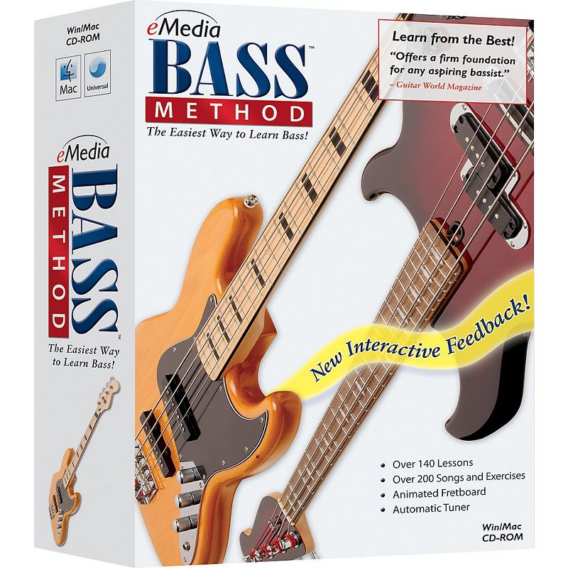 eMedia Bass Method 1 CD-ROM Version 2.0, 1 of 6