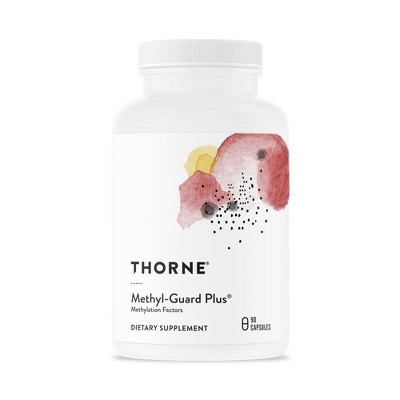 Thorne Methyl-Guard Plus - Active folate (5-MTHF) with Vitamins B2, B6, and B12 - Gluten-Free, Dairy-Free, Soy-Free - 90 Capsules