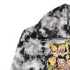 Mens Cartoon Network Hoodie Sweatshirt - Jonny Bravo and Dexter's Laboratory Hoodie - Classic Tie Dye Hoodie Sweatshirt (Black Dye, Medium) - 3 of 4