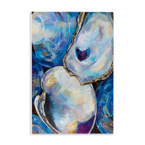 Stupell Industries Expressive Coastal Seashells Abstract Mussel Clam Painting, 13" x 19" - 1 of 4