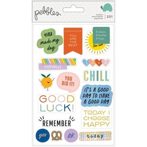 Pebbles Kid At Heart Sticker Book with Iridescent Foil Accents - 1 of 2