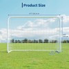 Soccer Goal, Portable & Foldable Soccer Net with Carry Bag, Backyard Sports & Outdoors Training Equipment - 3 of 4