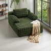 Karl Home |Upholstered Velvet Boneless Couch Sleeper Sofa Bed - 2 of 4
