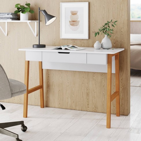 Looking to buy an White/Natural Home Office Computer Desk with